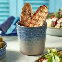Coast Forge Stoneware Conical Food-Chip Cup